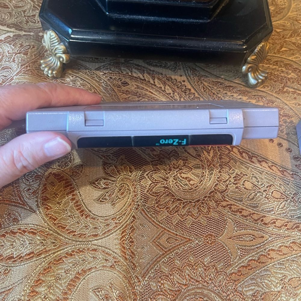 F-Zero SNES Super Nintendo Authentic Tested Working - Picture 5 of 9